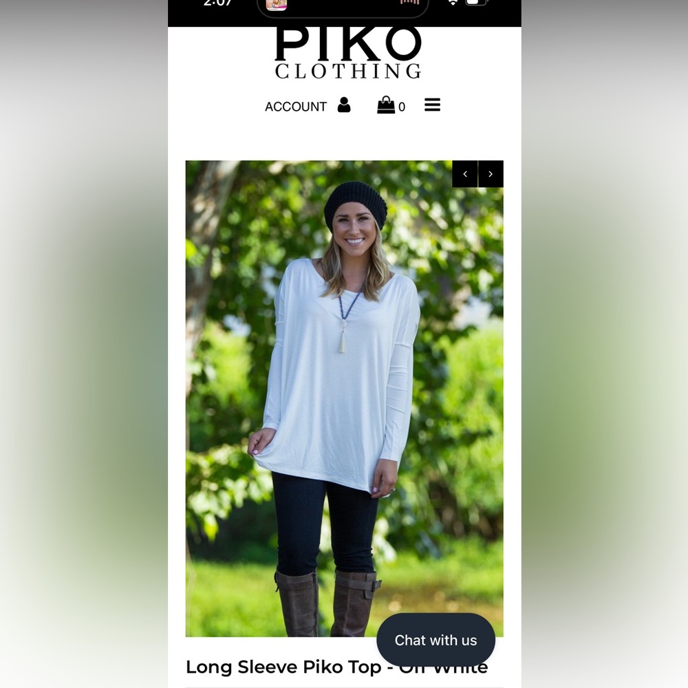 BUNDLE - short and long sleeved white Piko tops size small